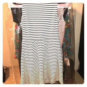 Jcrew striped dress